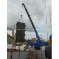 5Ton hydraulic spider crane crawler-type crane spider crane